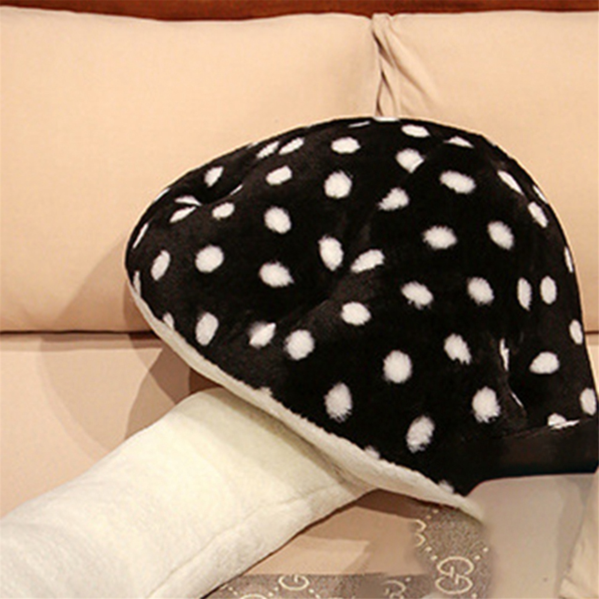 (BOWG) Mushroom Pillow, Plush Toy Home Decoration, Pillow Cushion, Girls Sleeping, Comfort Doll