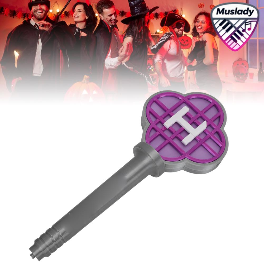 MUSLADY อะนิเมะปีศาจเครื่องแต่งกาย Cheering Wand Multifunctional คอสเพลย์สีม่วงส่องสว่าง Cheering Stick สำหรับงานปาร์ตี้ ราคา 690 บาท*ส่งฟรี