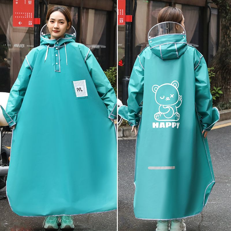 Raincoat, battery car, special explosion-proof rain, full-body electric vehicle, poncho, increase the separation of people and vehicles, male and female
