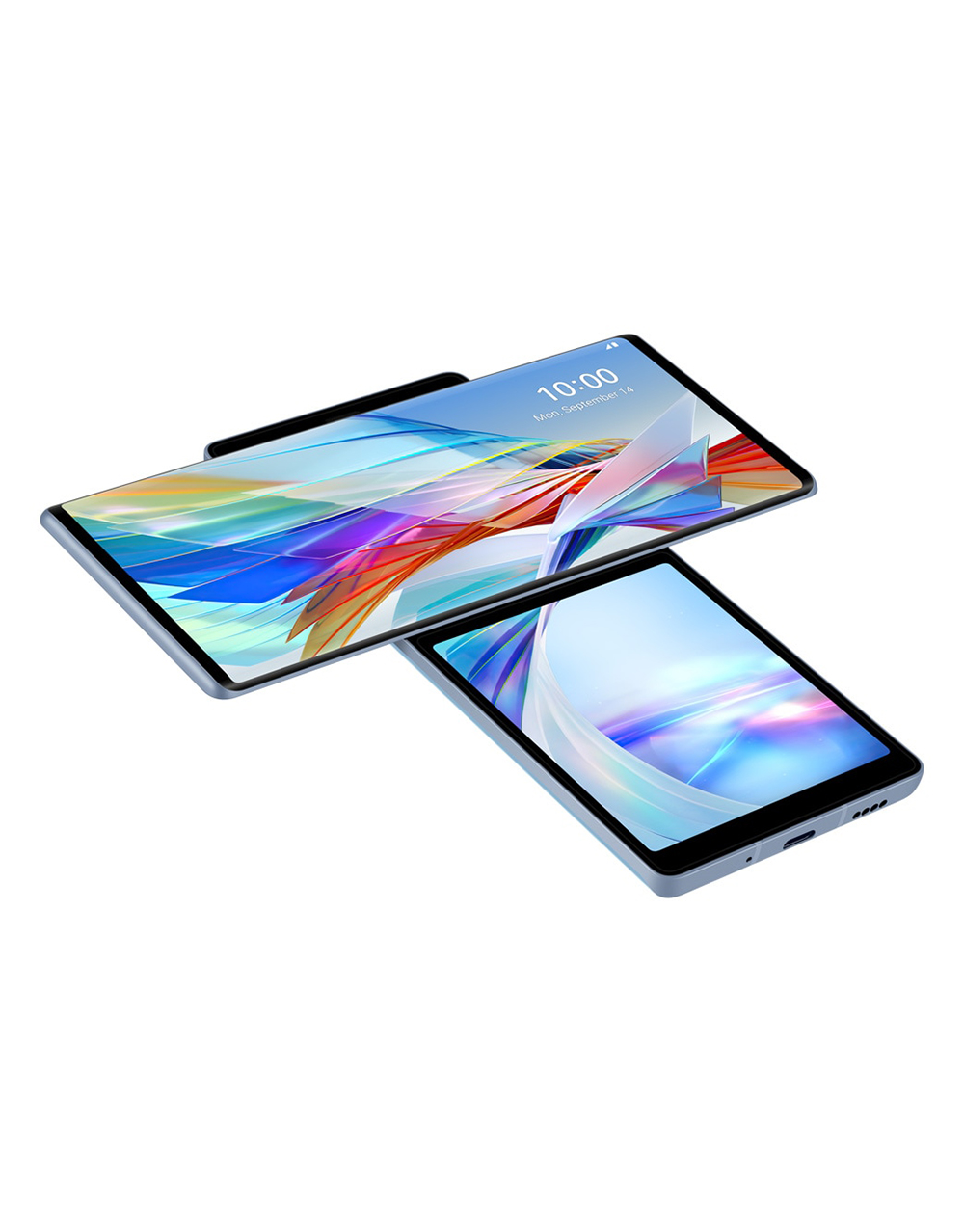 [op061] Original LG WING LMF100N LMF100TMW LMF100VM 5G Mobile Phone 6.8'' 8GB RAM 128GB/256GB ROM Single/Dual SIM Octa Core CellPhone · v21