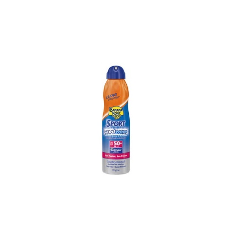 Buy Banana Boat Suncreen Sport Coolzone Spray Spf50+ 170g Singapore