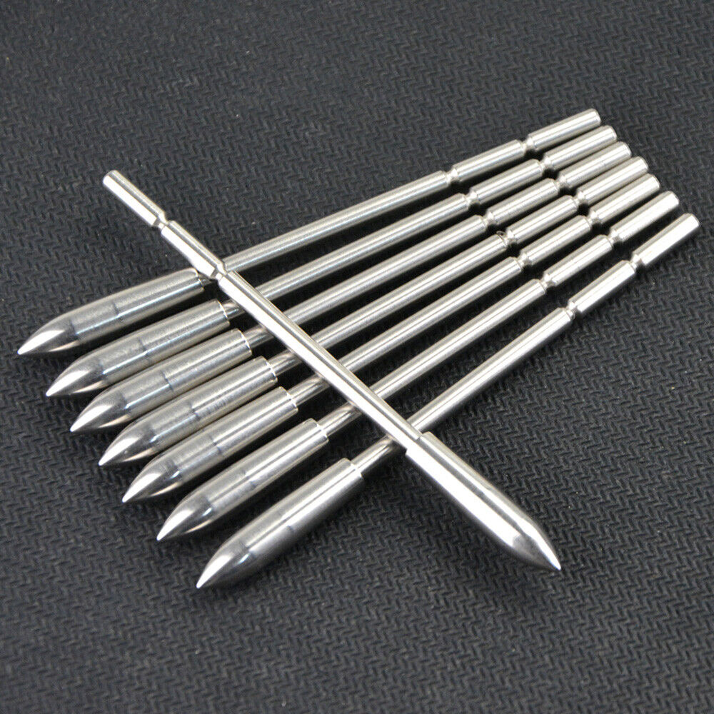 AME arrow Tips Insert Point ID3.2mm Target Practice 12pcs