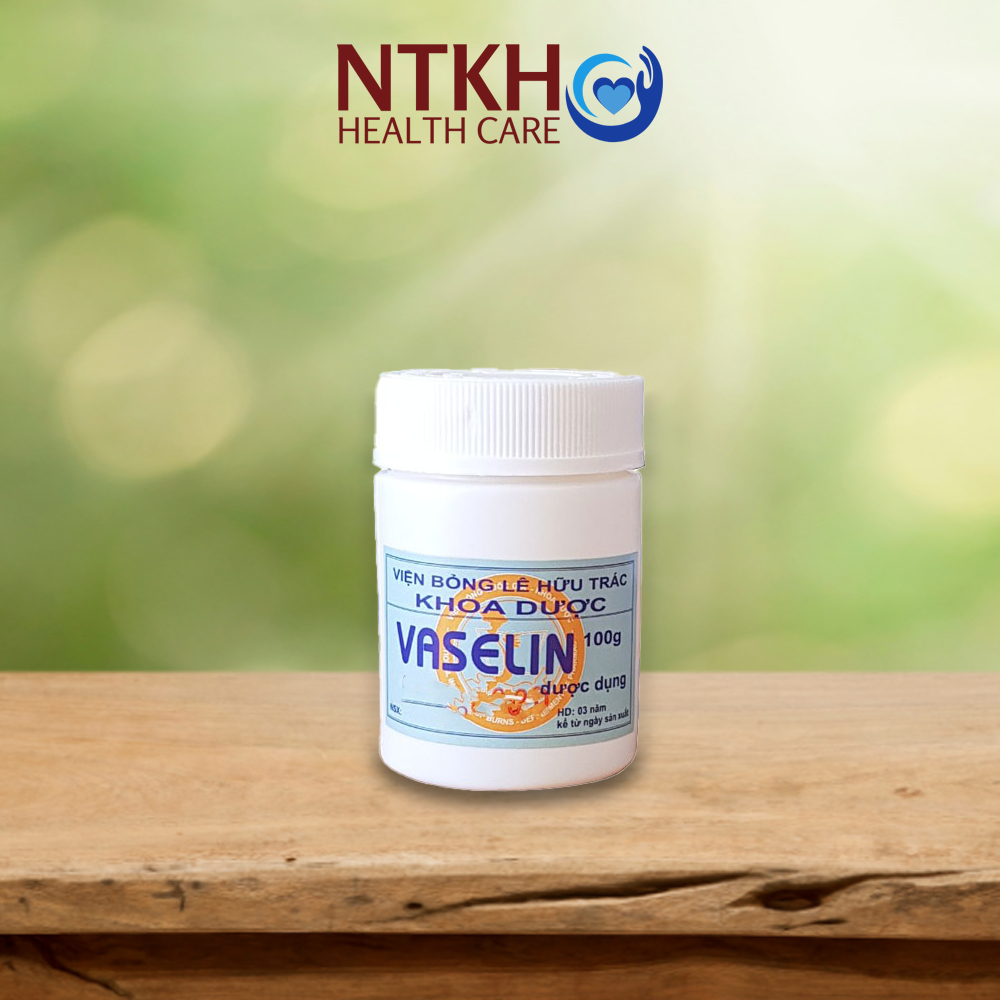 Kem sáp nẻ vaselin viện bỏng lê hữu trác - hũ 100g