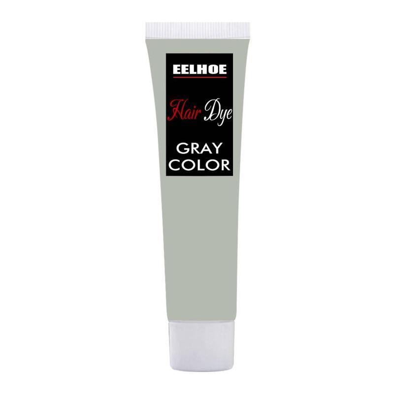 100 Ml Hair Cream Unisex Smoky Gray Hair Dye X7R6 U3E2