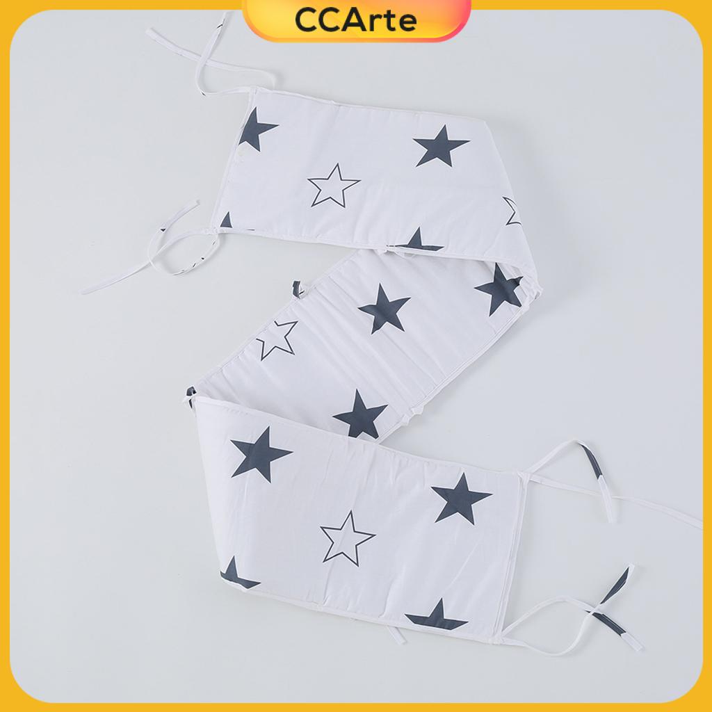 Ccarte Bắc Âu Giường gấp cho bé sơ sinh cản cho trẻ sơ sinh dày Sao quây cũi bông cũi trẻ sơ sinh xu