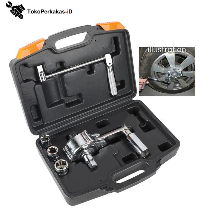 KUNCI TORSI RODA PUTAR / BUKA BAUT RODA MOBIL/TORQUE MULTIPLIER WRENCH - ForUs Mart Harga 1,791,000 rupiah*Gratis Ongkir