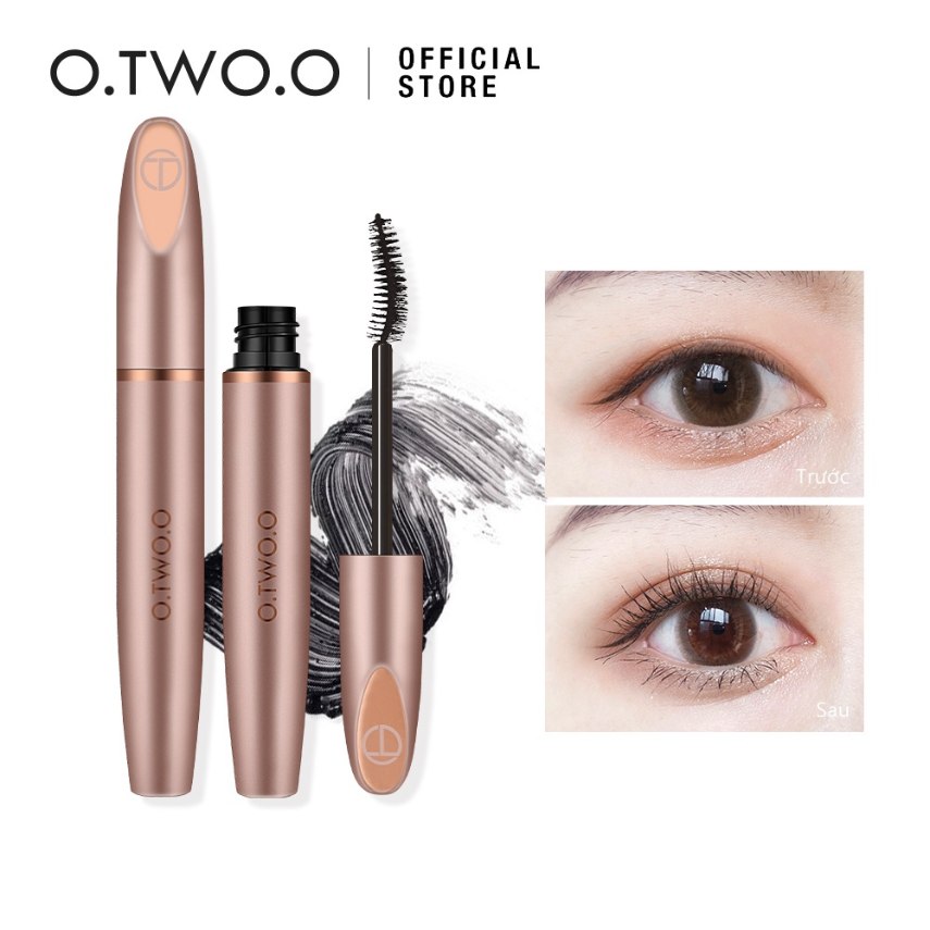 Hàng mi cong quyến rũ với sản phẩm Mascara O.TWO.O Instant Oversize Volume Lengthening Fiber