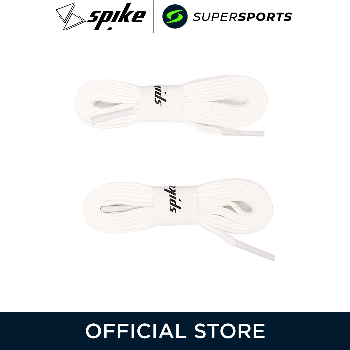 SPIKE 8MM Shoelaces - ยี่ห้อ SPIKE ราคา 60 บาท*ส่งฟรี
