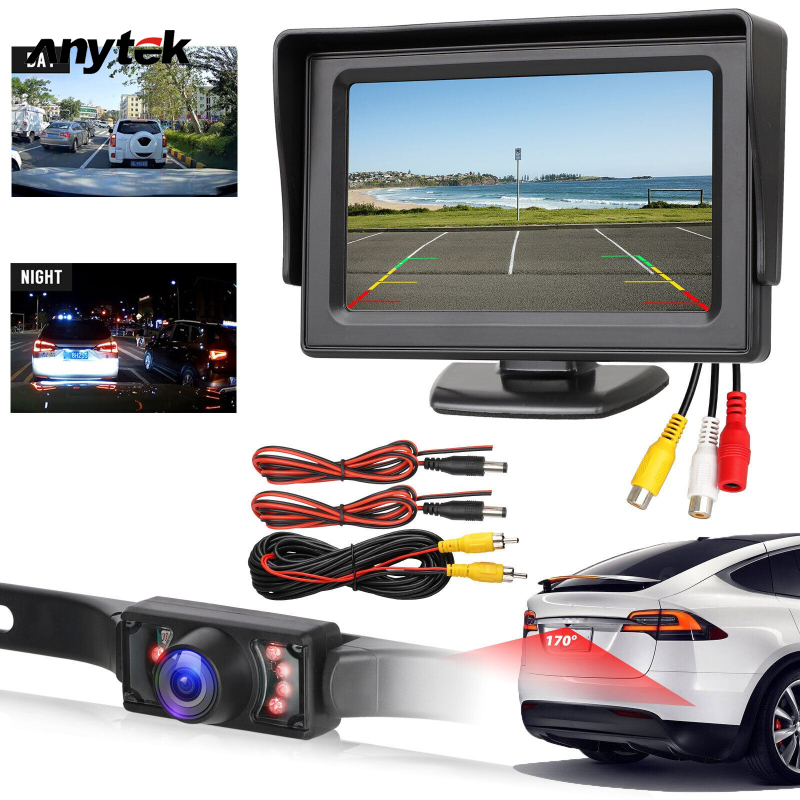 for sale 4.3 TFT LCD Display Backup Camera Monitor For Parking Rear View