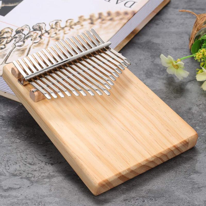 17 Keys Mbira Pocket Musical Instrument Finger Piano Kalimba Portable Thumb Piano Is Gift for Your Friends and Family Malaysia