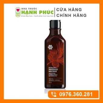 Dầu thơm Siberi - Dầu Extra Rich Massage Balsam Nga 250ml, Date Mới Nhất (250ML)