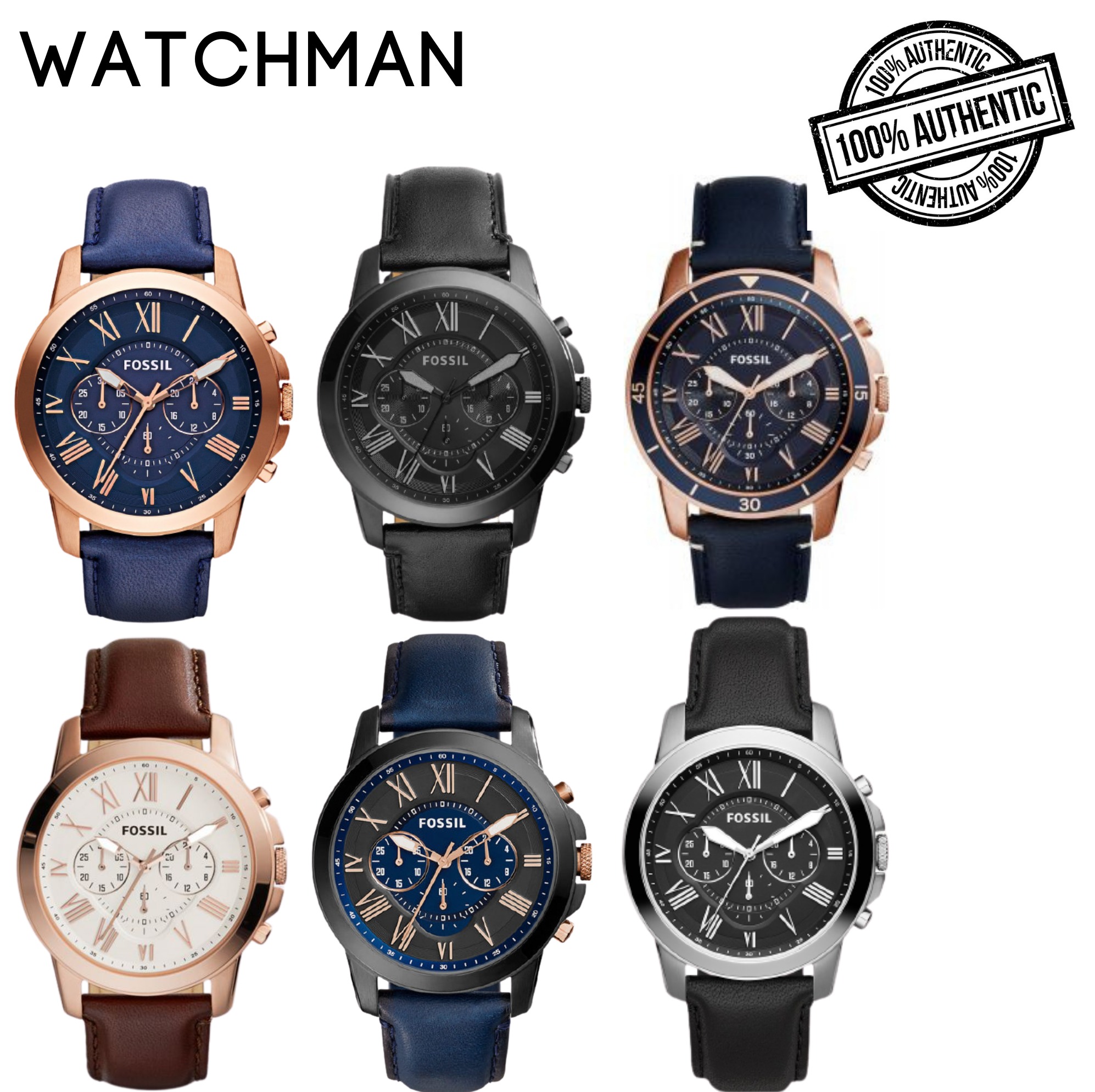 Buy Fossil Men Watches Online | lazada.sg