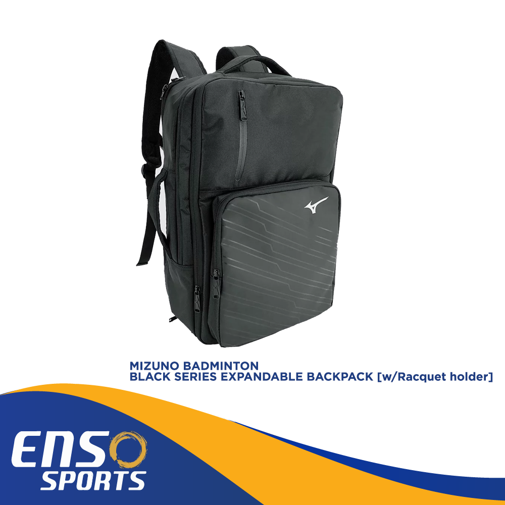 mizuno black series badminton bag