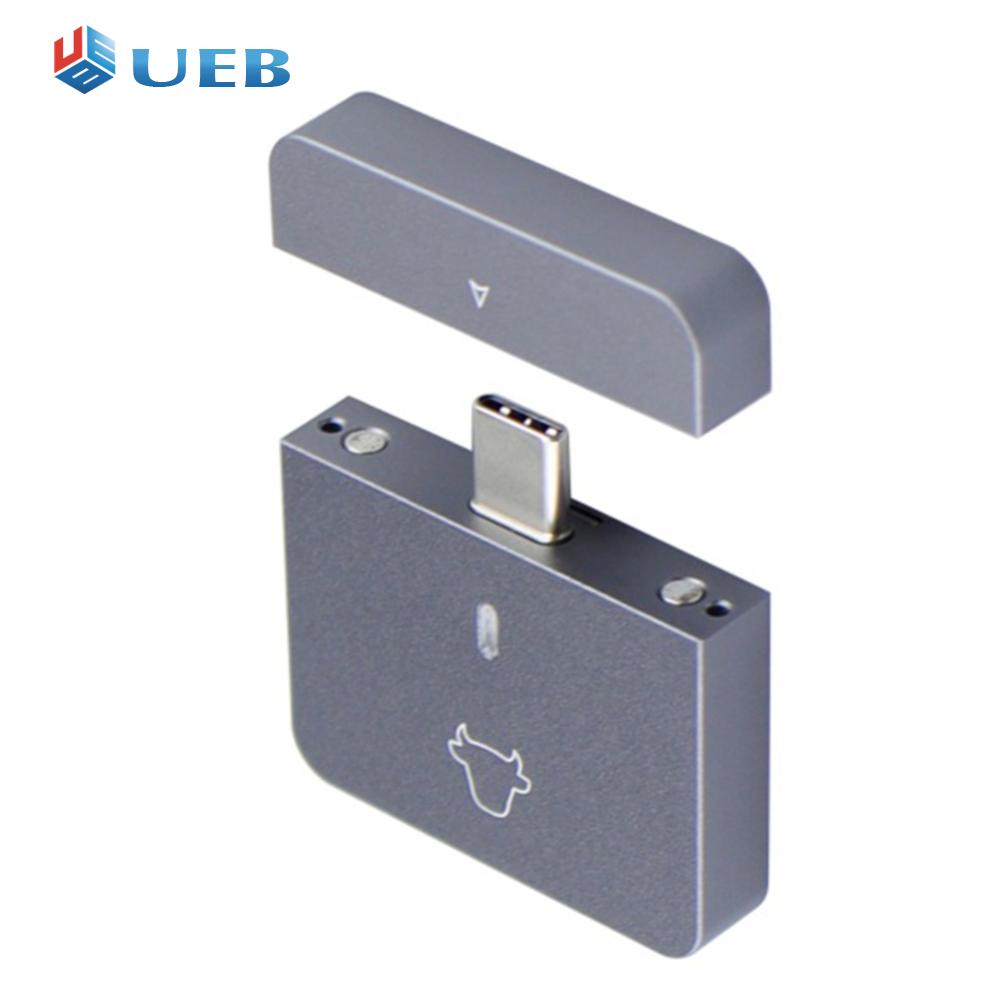 M.2 NVMe 2230 Mobile Solid State Disk Case USB3.2 Gen2 SSD Enclosure Plug and Play Aluminum Alloy M Key for M2 2230 SSD ราคา 385 บาท*ส่งฟรี