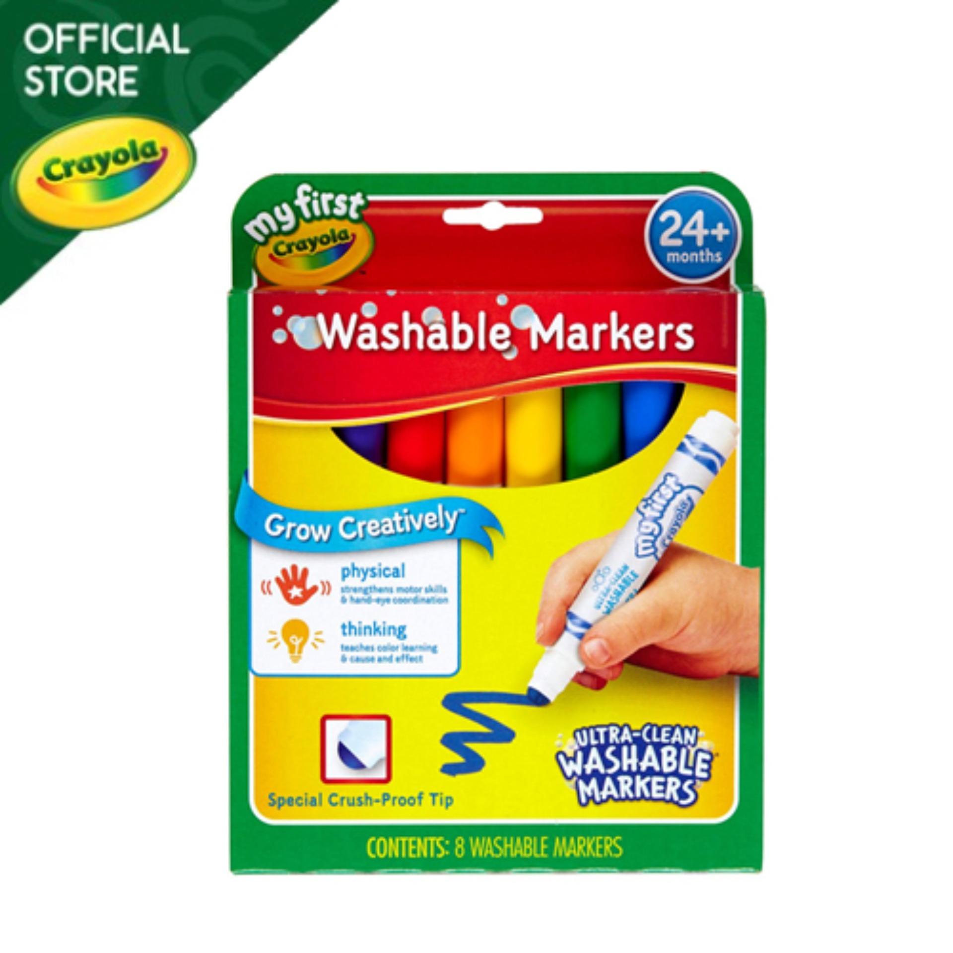 My First Crayola Washable Markers 8 Count - 