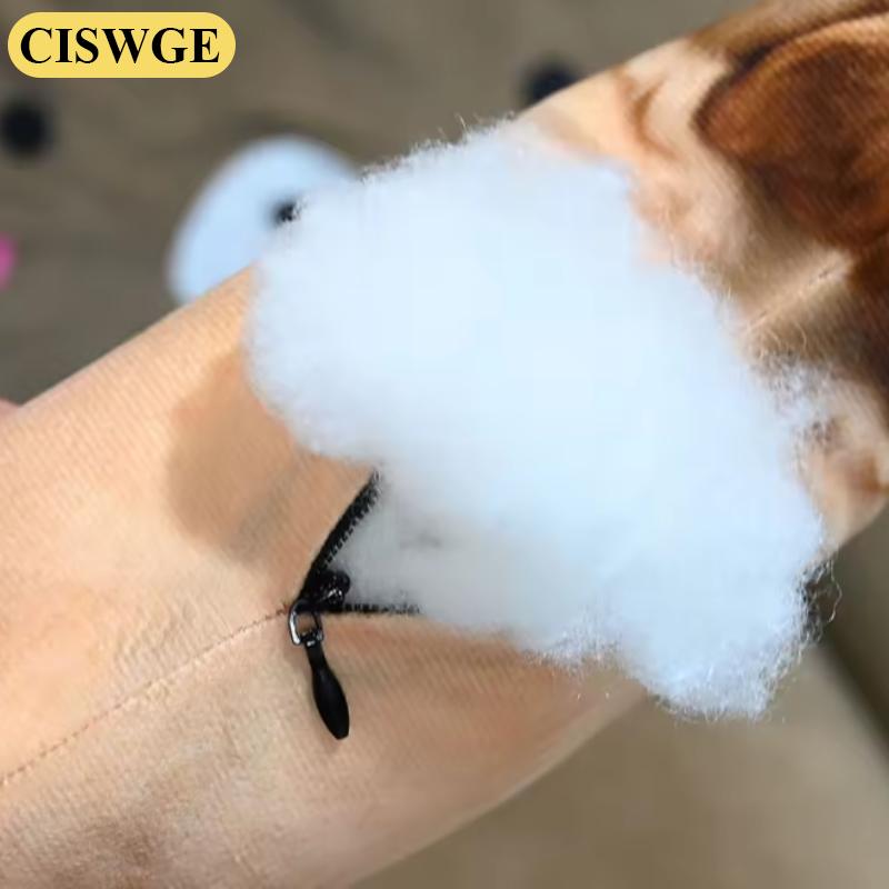CISWGE หมอนตุ๊กตาผ้า3D สุนัขลาบราดอร์เหมือนจริงหมอนตุ๊กตาสัตว์ยัดไส้นุ่มน่ารักสำหรับตกแต่งบ้านของขวัญวันหยุดสำหรับเด็ก ราคา 64 บาท*ส่งฟรี