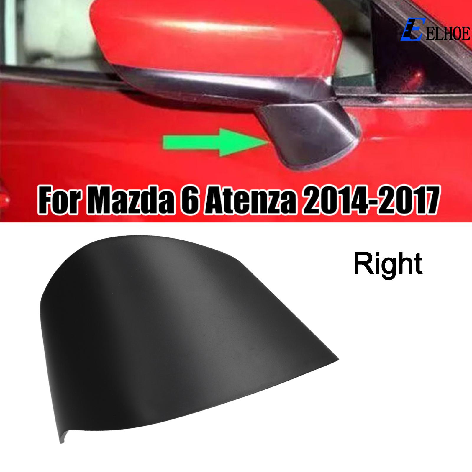 【EELHOE】 For Mazda Atenza Car Side Door Wing Mirror Base Cover Black Plastic OEM Fit [New product release][Large Inventory] ราคา 505 บาท*ส่งฟรี