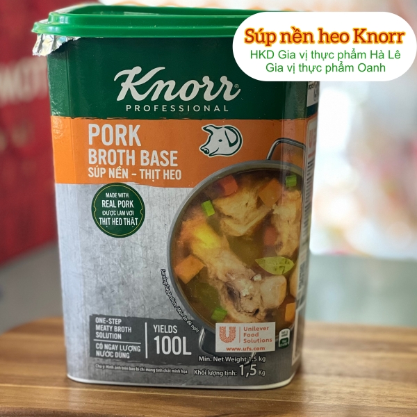 Cốt nền heo cô đặc Knorr (1,5kg)