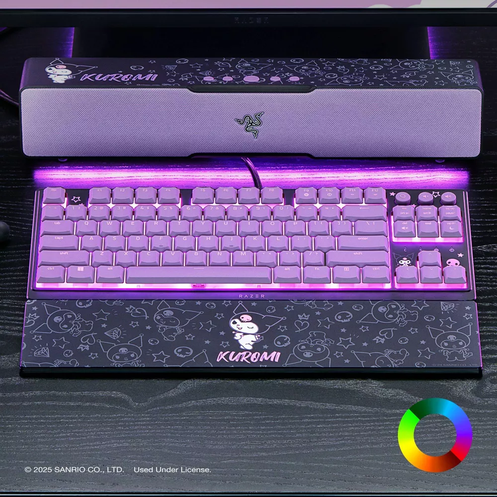 Razer Ornata V3 Tenkeyless Kuromi Edition Low-profile Mecha