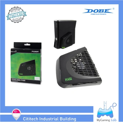 [SG Wholesaler] TYX-519 DOBE USB Powered External Cooling Fan Cooler for Xbox 360 Slim
