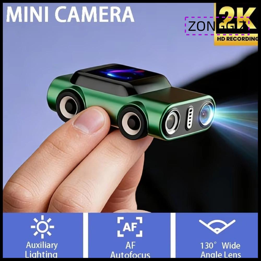 ZONGGJZ MALL 255 รูปทรงรถยนต์ กล้องนิ้วหัวแม่มือขนาดเล็ก 2K HD 130 ° เลนส์มุมกว้าง กล้องวิดีโอกีฬานักเรียน ใหม่ กล้องโฟกัสอัตโนมัติ กระเป๋าพวงกุญแจกล้อง ราคา 524 บาท*ส่งฟรี
