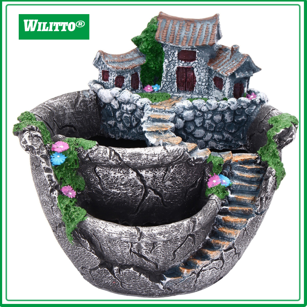 Office Home Decoration Vintage Flower Pot Garden Plant Mini Succulent Planter ราคา 850 บาท*ส่งฟรี