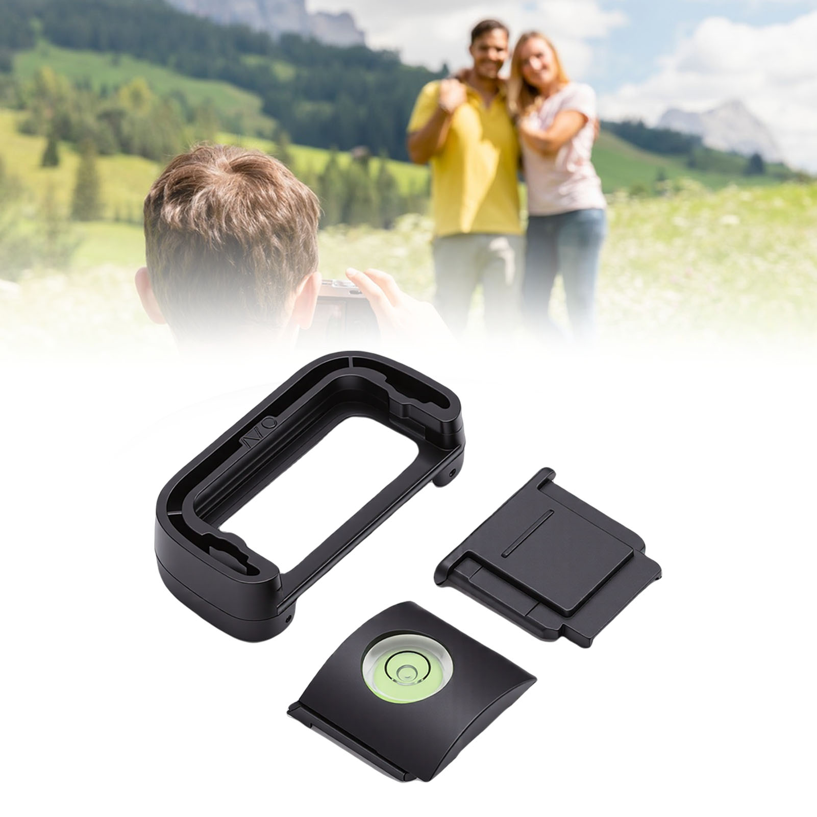 Viltrox Eyecup Eyepiece phù hợp cho A7C máy ảnh Mắt ngắm kính ngắm máy ảnh nóng bọc giày bảo vệ Nắp bong bóng Mức độ tinh thần