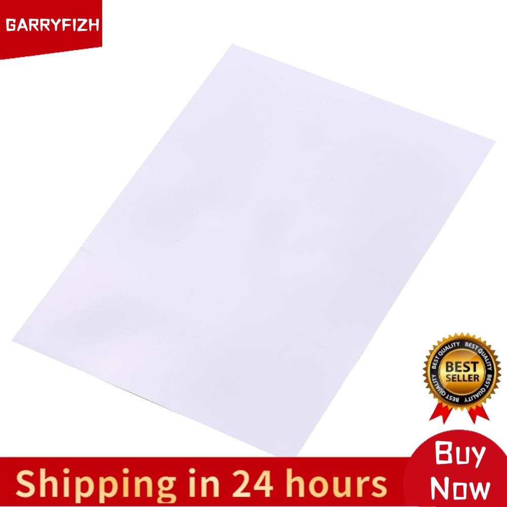 GARRYFIZH 25 Sheets White Printable Shrink Films Kit Shrinky Art Film Paper Heat-Shrink Sheets Can be Printed for Inkjet Printer for DIY Pendants Earrings Keychains Ornaments Accessories 8.3 x 11.4 Inches