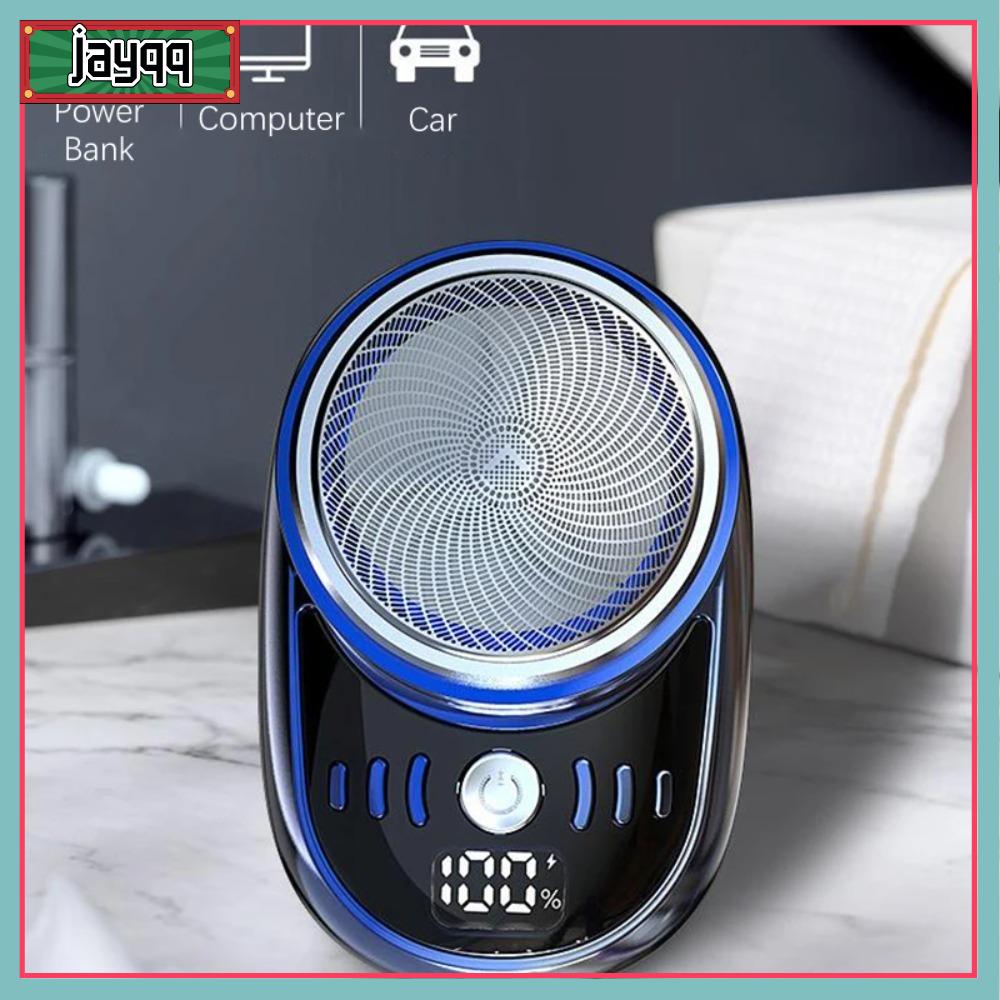 JAYQQ Mini Máy cạo râu điện Có thể sạc lại Kích thước bỏ túi Dao cạo gia đình Di động Dao cạo râu Du lịch