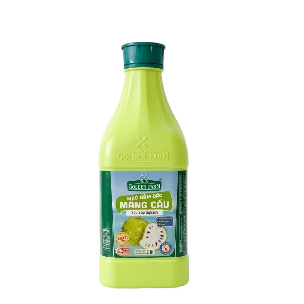 Siro Golden Farm Đậm Đặc can 2L - MÃNG CẦU