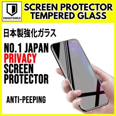 KnightShield Privacy Glass Apple Iphone 13 pro max 13 pro 13 12 pro Max screen protector iphone 12 screen protector 11 Pro Max screen protector Iphone 11 Pro Iphone 11 screen protector Iphone XS Max screen protector Tempered Glass XR screen protector