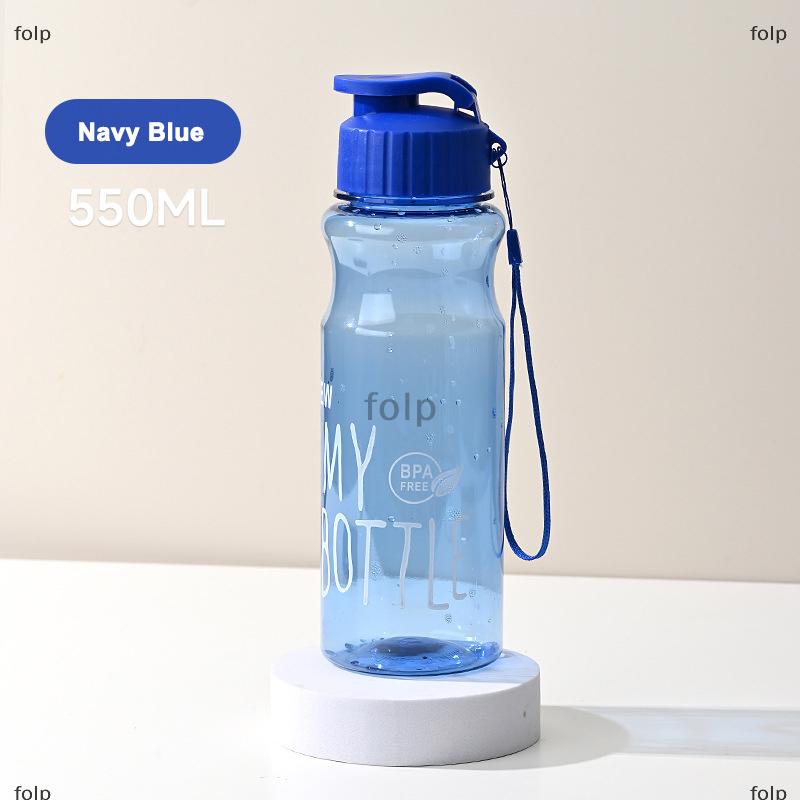 [COD] folp Công suất lớn cốc nước thể thao, màu trong suốt vật nuôi lật trên cốc nước lạnh, chai nước không gian, cốc nước bằng nhựa - 3