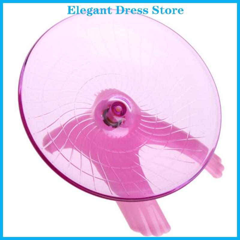 [K&P Elegant]👗👗 Đĩa chạy Bộ đĩa bay đồ chơi bánh xe tập thể dục cho chuột Chuột Hamster thú cưng 18cm - 3