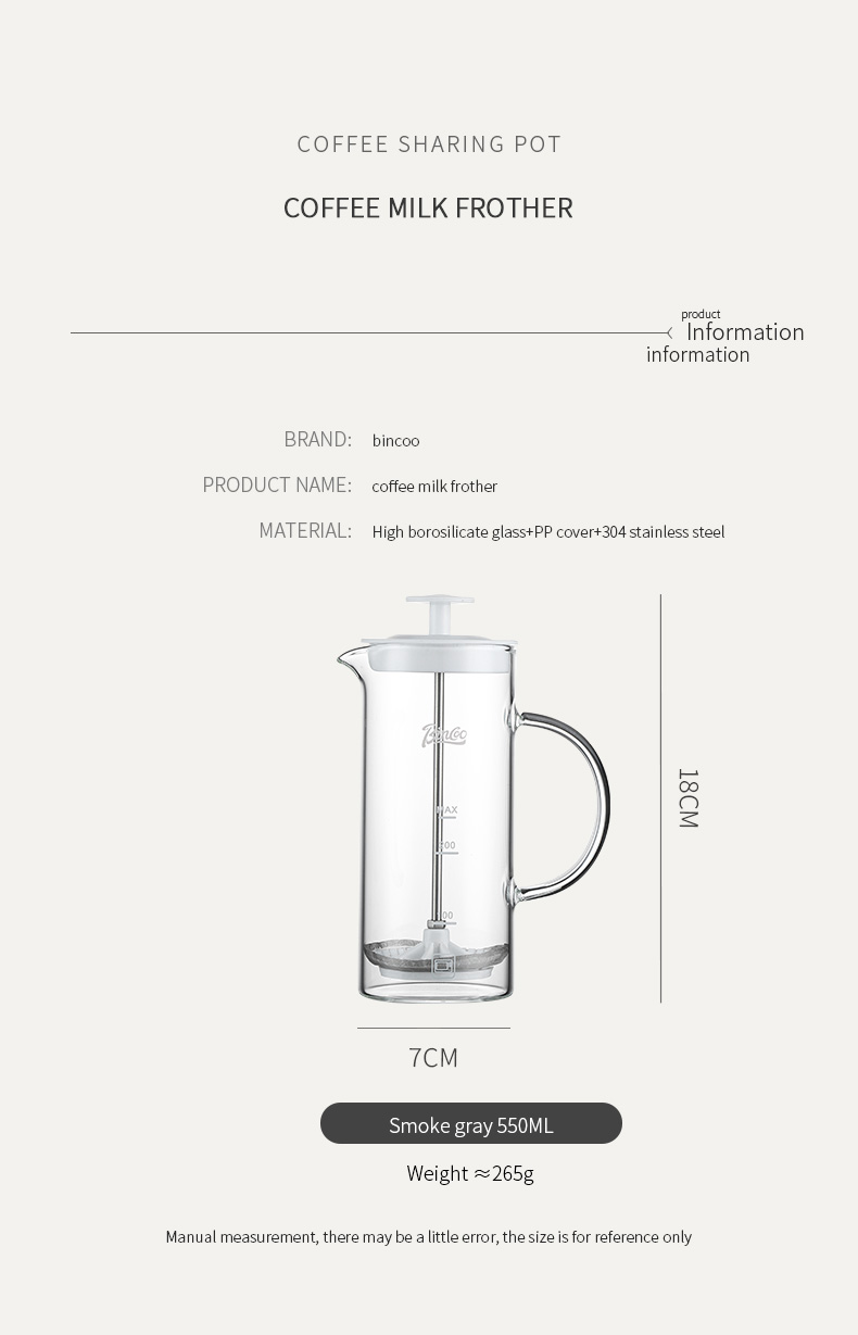 Bincoo French Press Pot Glass Hand brewed Coffee Pot Filter - Temu