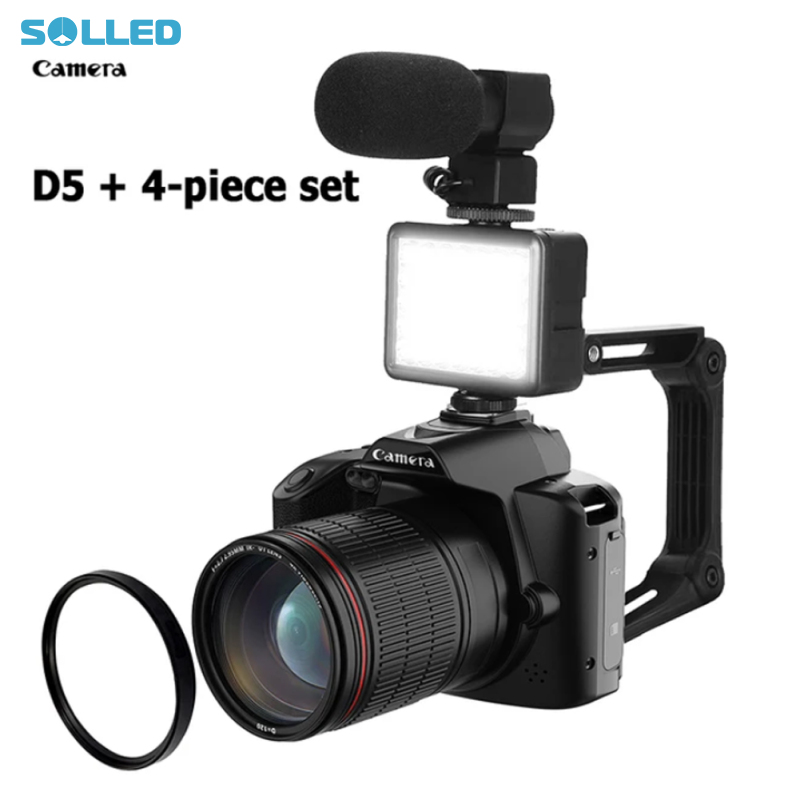 Digital Camera 16X Digital Zoom Camera 4K HD Digital Camera Dual Lens Night Vision Cam For Photographer Beginner ราคา 4,711 บาท*ส่งฟรี