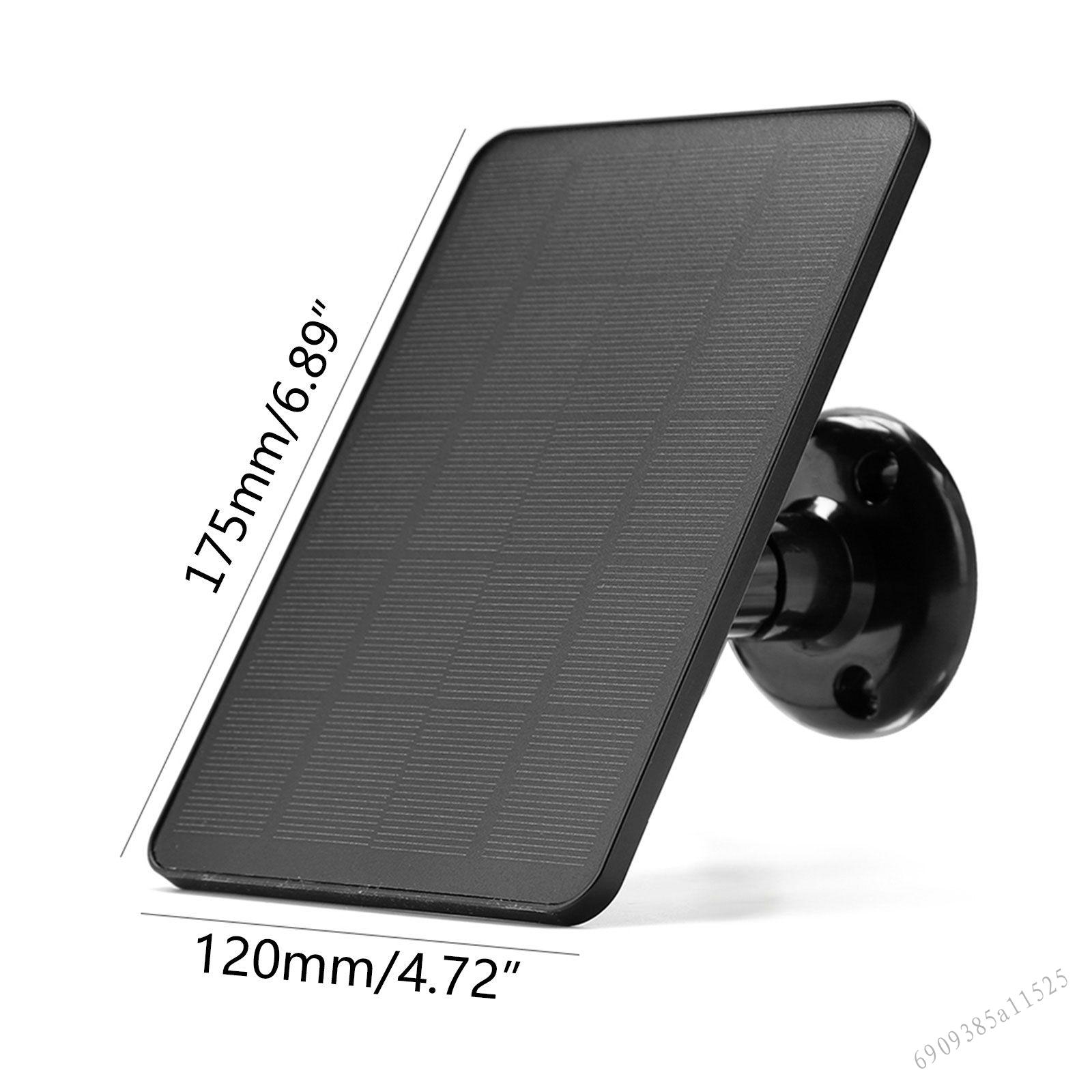 Tấm pin năng lượng mặt trời để sạc camera giám sát - Trắng