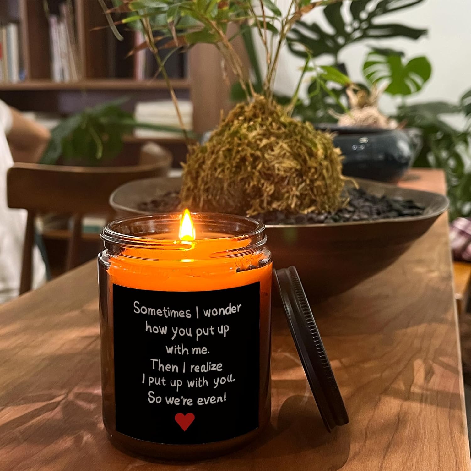 Friend Candles for Women,Candle for Boyfriend,Friend Candle,Boyfriend Girlfriend Birthday Candle Valentine's Day Gifts,Friend Couple Candle Gifts for Him H