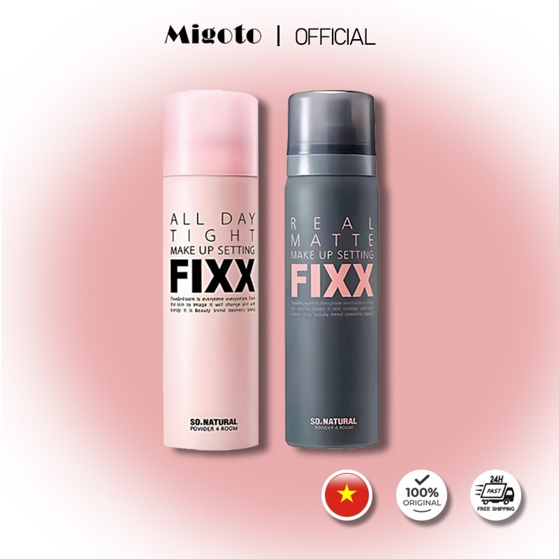 Xịt Định Hình Trang Điểm 75ml-Kiềm Dầu & Chống Trôi Mồ Hôi Toàn Diện-Khóa Phấn Chống Mốc Trang