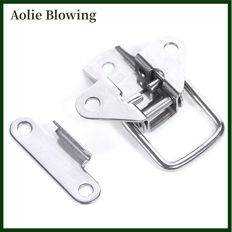 Aolie Chốt khóa hộp công cụ bằng thép không gỉ 304 bản lề chốt bắt bằng kim loại