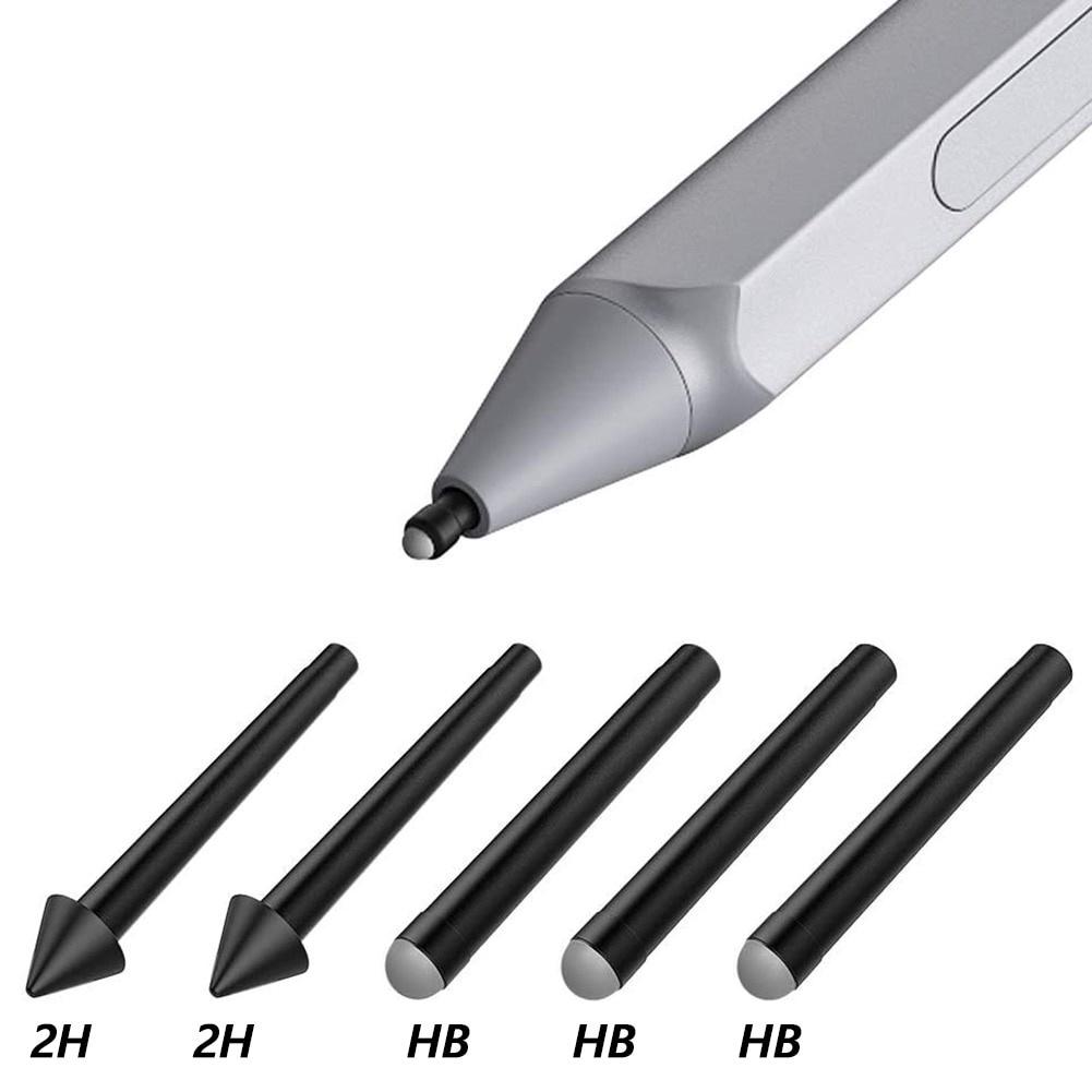 Original 5pcs Pen Tips Stylus Nib for Microsoft Surface Pro 8/9/X 7/6/5/4/Book/Laptop/Go 1234 HB HB 