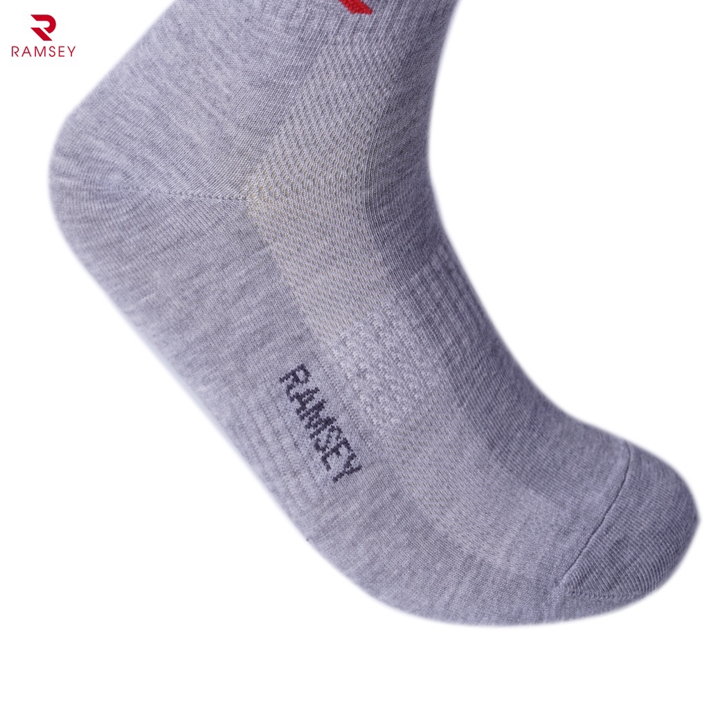 Tất nam cổ trung ramsey màu ghi rsp 401