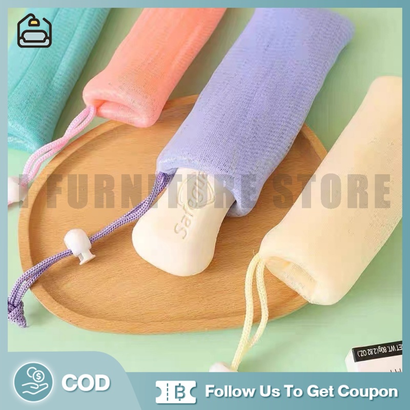 IFS 1 ชิ้น สบู่ โฟม ตาข่าย อาบน้ํา ทําความสะอาด ฟอง ถุงตาข่าย ถุงตาข่ายเพิ่มฟองสบู่ ให้สัมผัสนุ่มละมุน ไม่ละคายผิว ราคา  3 บาท*ส่งฟรี