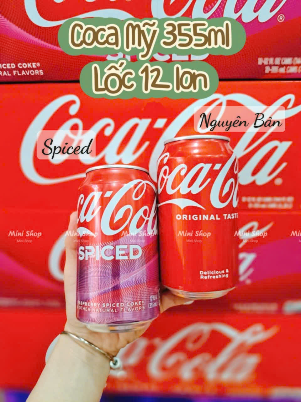 Nước Ngọt Coca Mỹ 355ml ( Lốc 12 lon) leetrinh