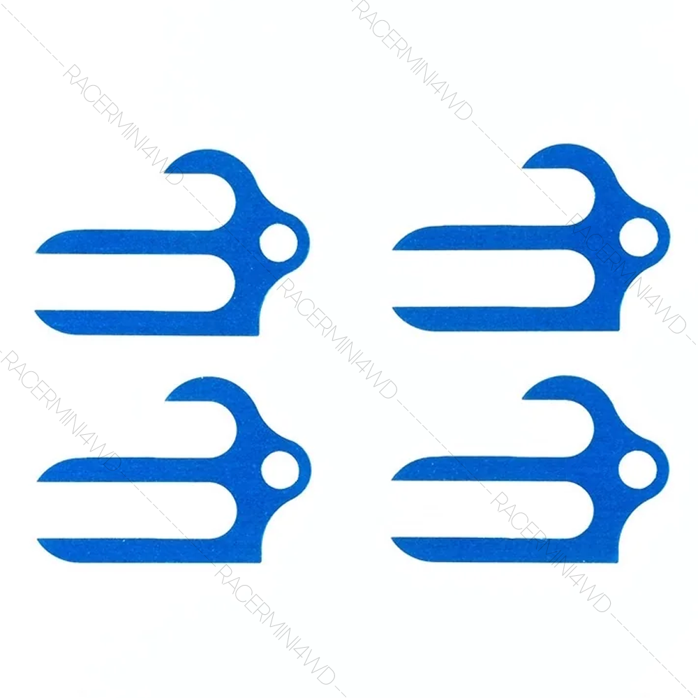 TAMIYA 54617 OP.1617 Rigid Separate Suspension Mount Setting Spacer (0.5mm/4pcs.) ชุดแต่งรถบังคับทามิย่าแท้ ราคา 187 บาท*ส่งฟรี