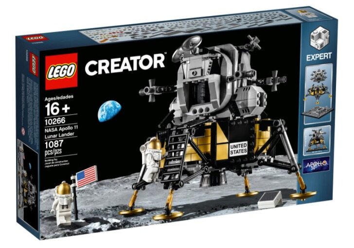 LEGO® 10266 Creator Expert NASA Apollo 11 Lunar Lander 1087pcs 16+ lego Đồ chơi gạch