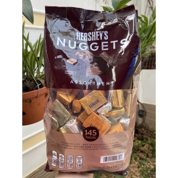 [Chính hãng] Chocolate Hershey's Nuggets Mix 4 vị 1,47 kg Mẫu mới