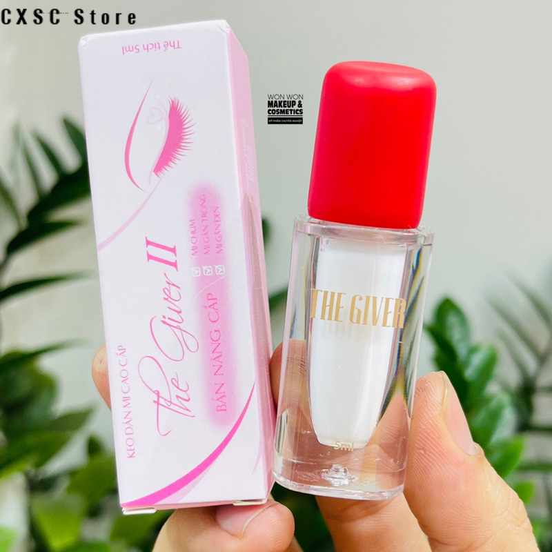 Keo dán mi The Giver bản II gắn mi giả mi gân trong mi chùm an toàn dễ sử dụng lông mi giả The Giver