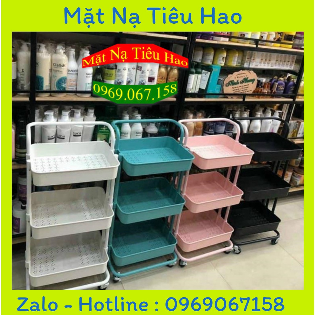 Kệ nhựa 3 tầng