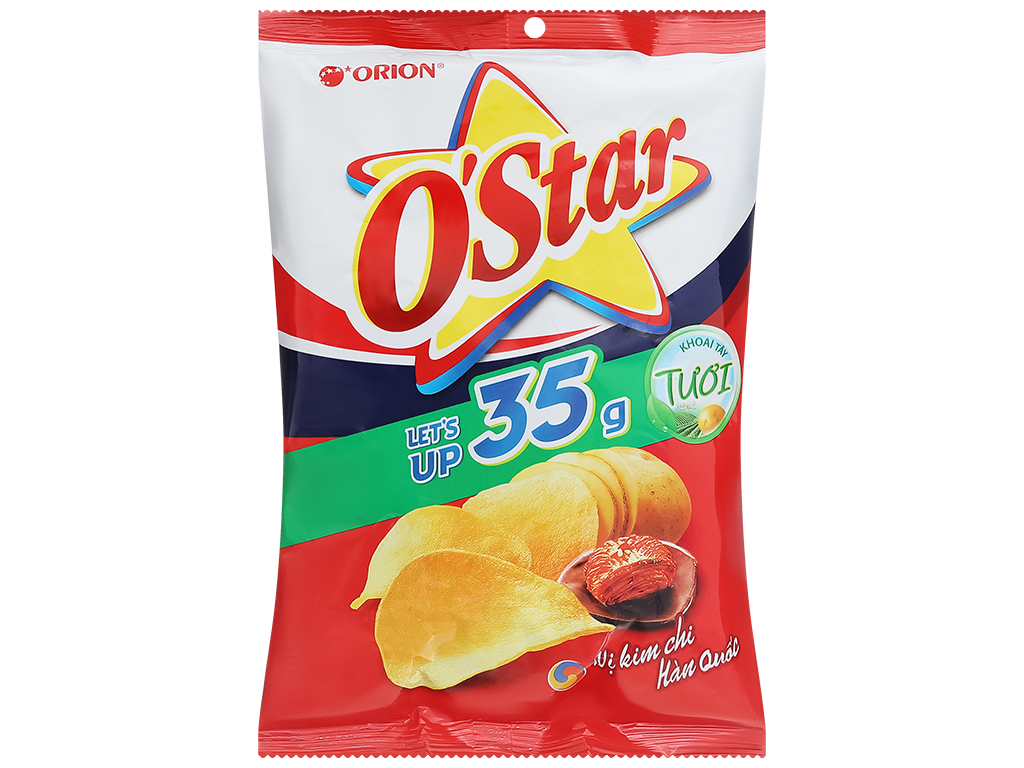 Bánh OSTAR kim chi 35G*80