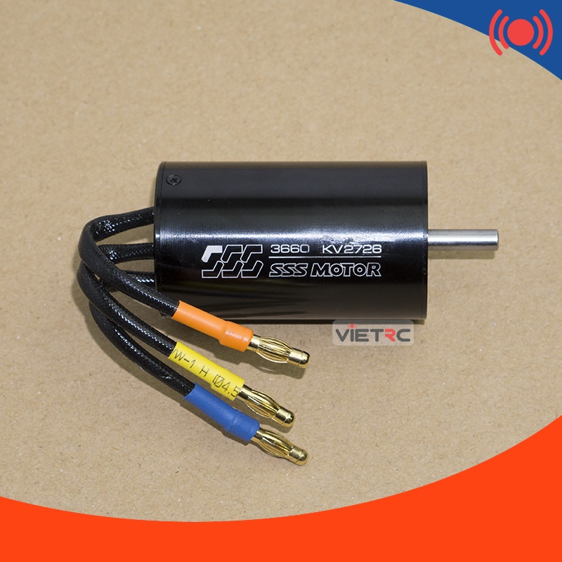 [VIETRC] SSS 3660 2070kv / 2726kv / 3500kv Brushless Motor cho tàu, xe điều khiển từ xa